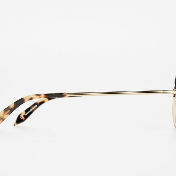 VICTORIA BECKHAM Rounded Metal Aviator SUNGLASSES MSRP$395 Handmade in ITALY main image 10